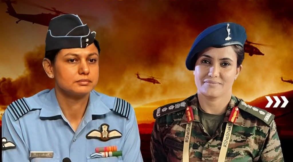 भारत अपरेशन सिन्दूरपछिको प्रेस ब्रिफिङमा भारतीय सेनाका दुई बहादुर महिला अफिसर को हुन् ?