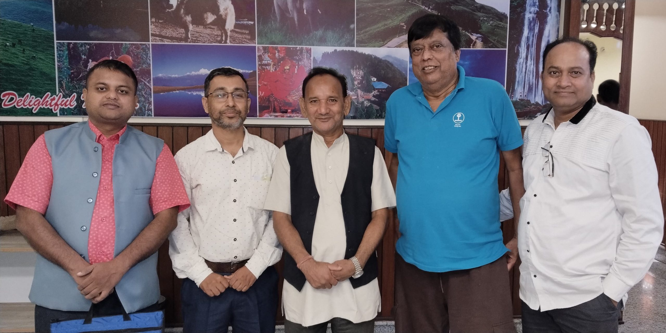 कार्यकारी अधिकृत उमाशंकर मुखर्जी संग एतिहासिक बैठक सम्पन्न ।
