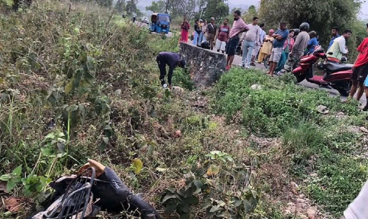 मोटरसाइकल दुर्घटनामा दाजुभाइको मृत्यु