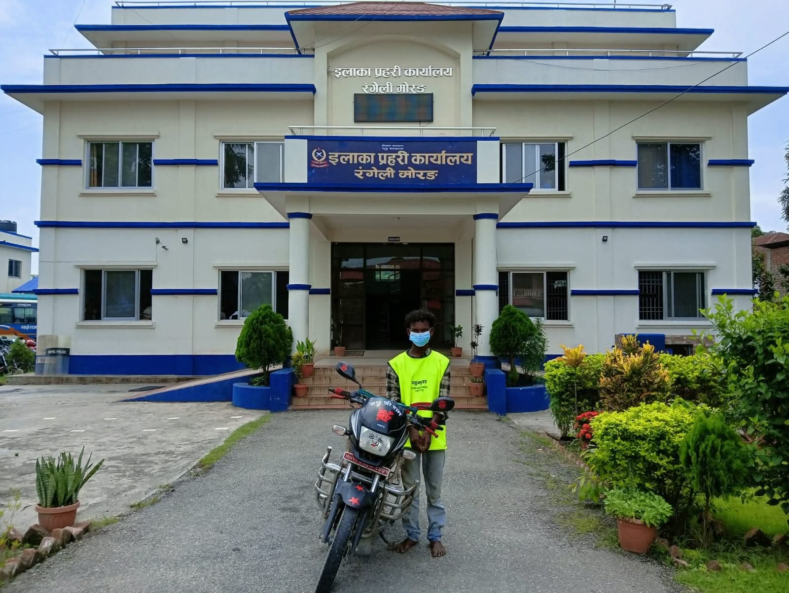जहदा गाउँपालिका-४ बाट हराएको मोटरसाइकलसहित चोर नियन्त्रणमा ।