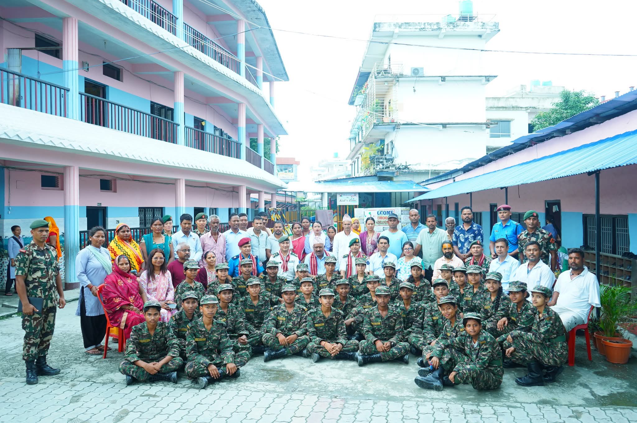 मिलील्यान्ड इङ्लिस बोर्डिङ स्कुल रङ्गेली द्वारा NCC प्रथम प्रवचन कार्यक्रम सम्पन्न ।