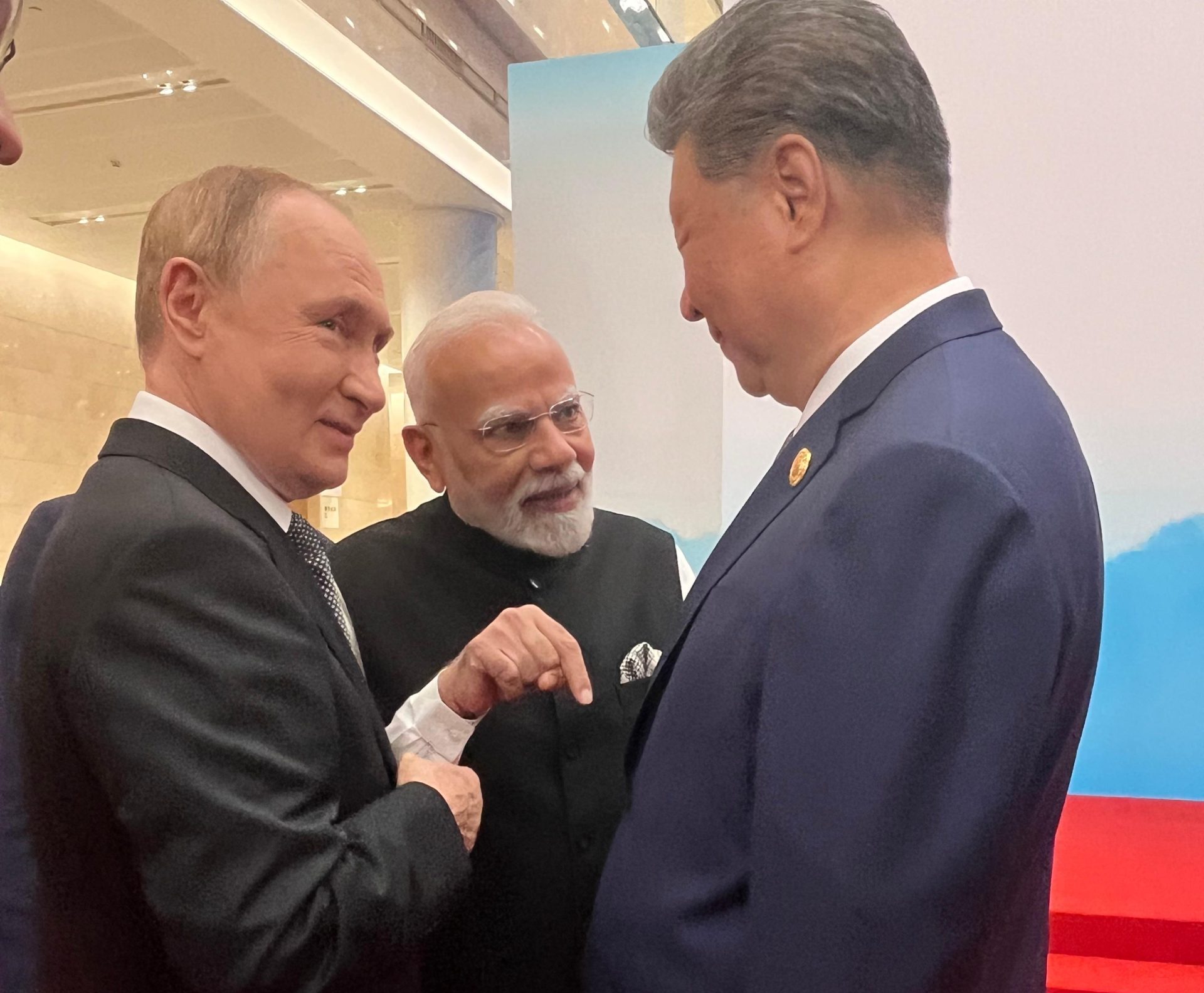 एससीओ सम्मेलनमा मोदी, जिनपिङ र पुटिनको संयुक्त उपस्थिती