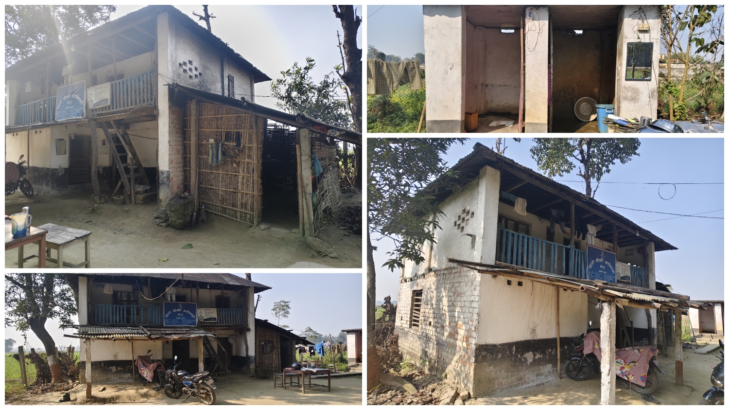 रंगेली–५ स्थित प्रहरी आपँगाछी चौकी (क) को भवन जीर्ण, सम्बन्धित निकायको बेवास्ता ।